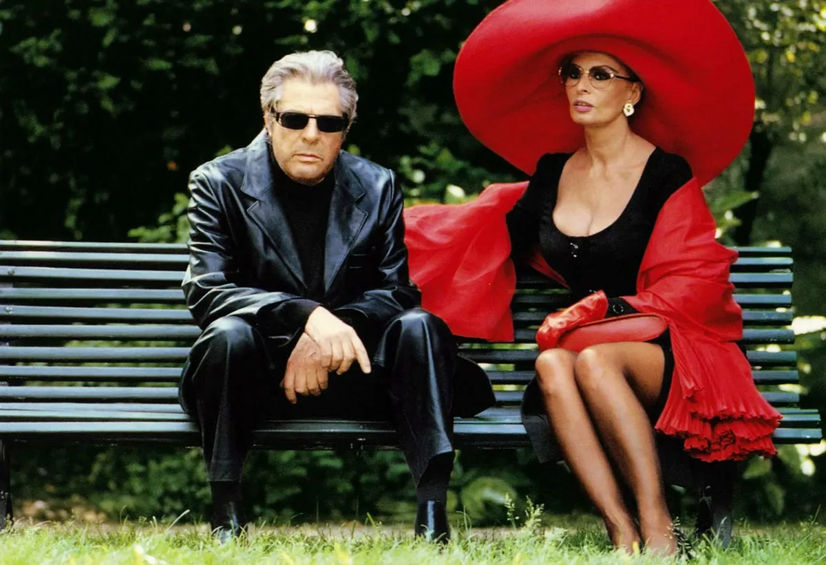 Софи Лорен в фильме Высокая мода Софи Лорен в фильме Высокая мода