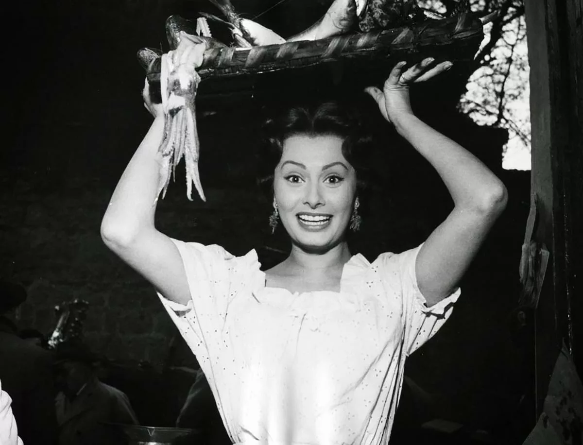 Софи Лорен в фильме Золото Неаполя Софи Лорен в фильме Золото Неаполя