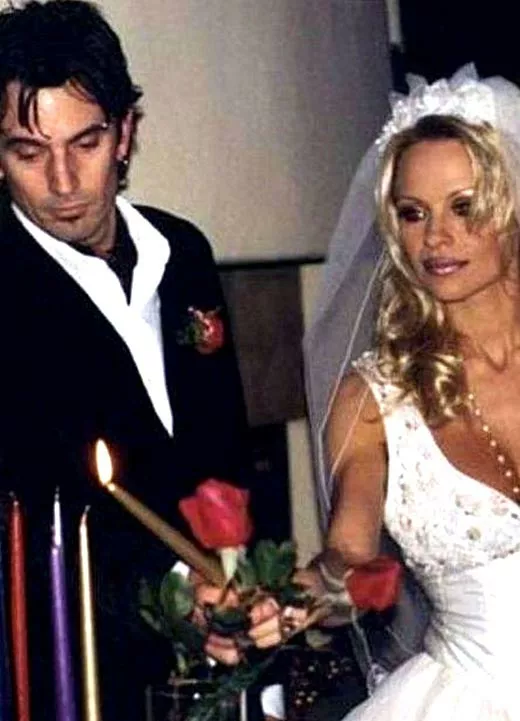 свадьба Памела Андерсон и Томми Ли