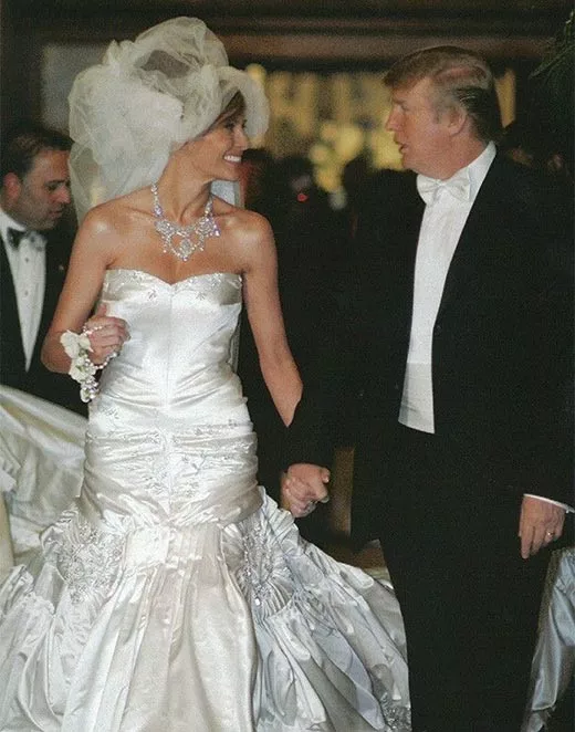 свадьба Дональд Трамп и Мелания Трамп