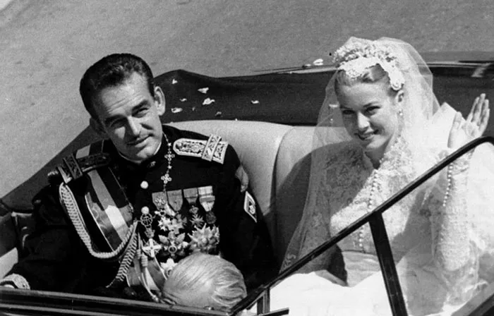 свадьба Грейс Келли и Принц Ренье III