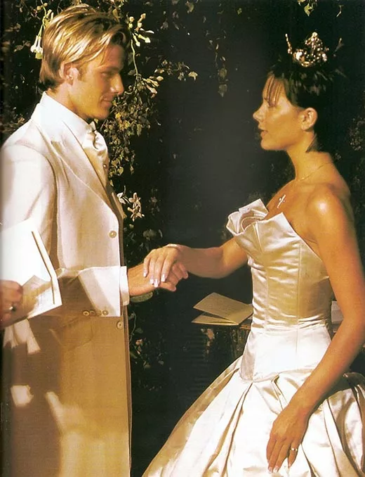 свадьба Виктория Бекхэм и Дэвид Бекхэм