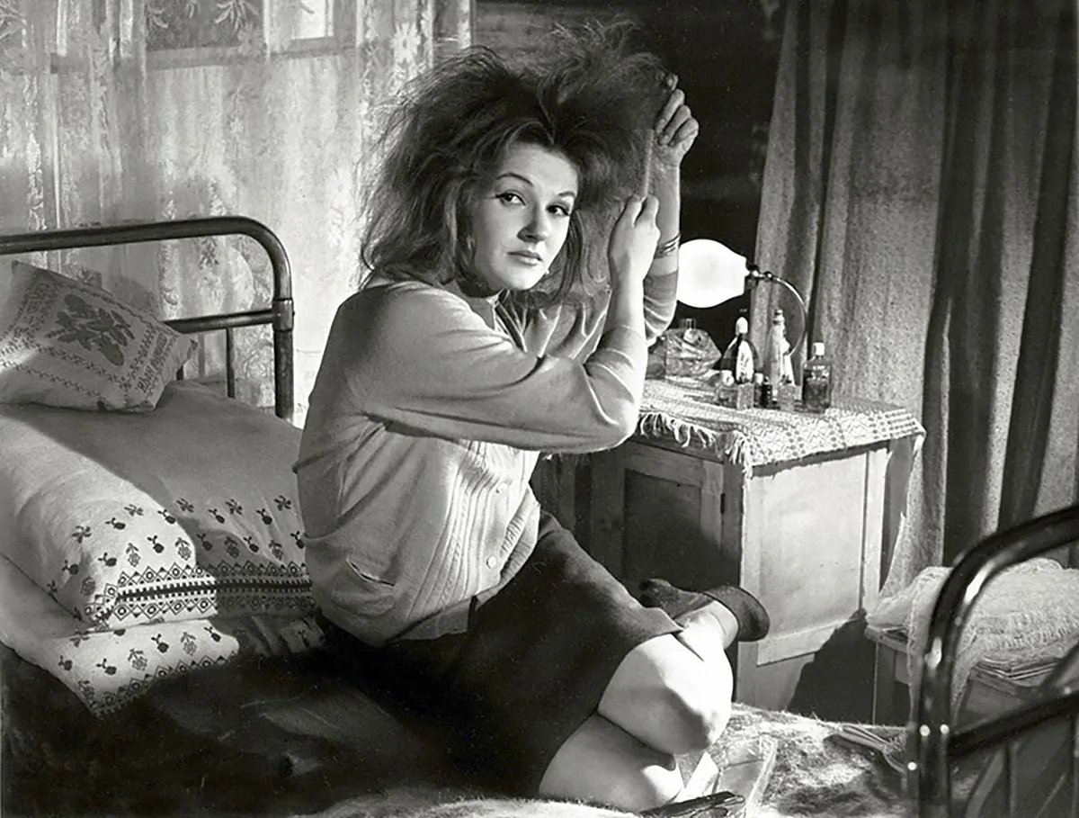 Светлана Дружинина в фильме Девчата