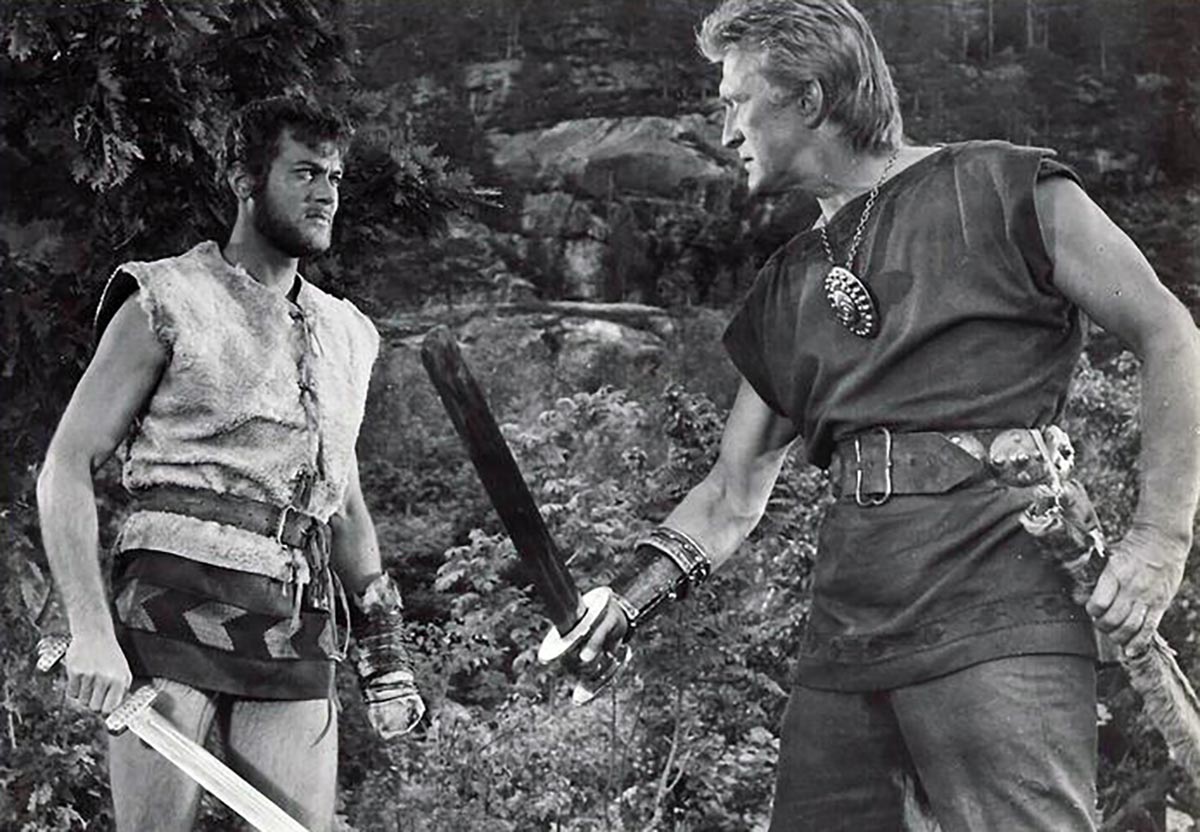 Тони Кёртис в фильме Викинги Тони Кёртис в фильме Викинги