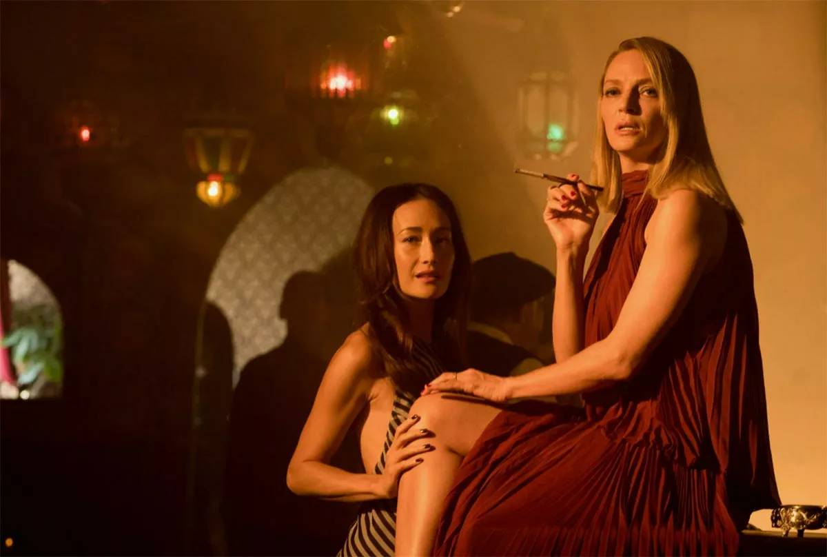 Ума Турман в фильме Аферисты поневоле Ума Турман в фильме Аферисты поневоле