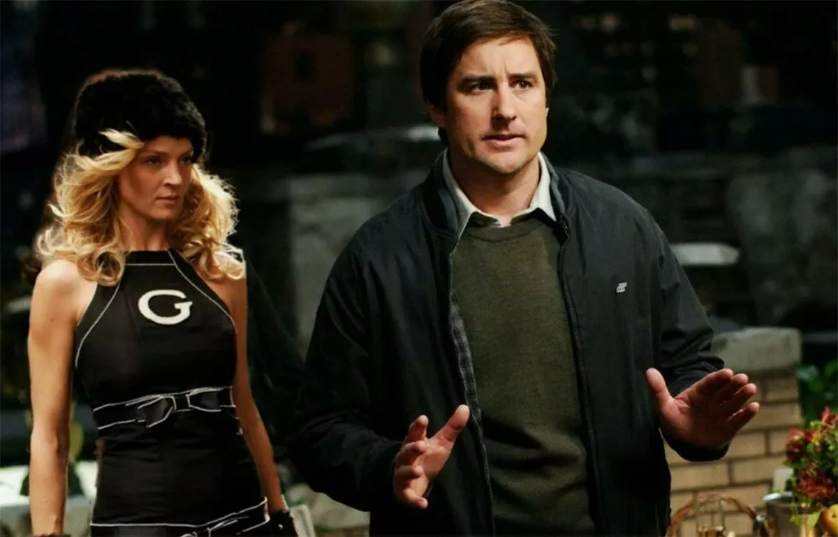 Ума Турман в фильме Моя супер-бывшая Ума Турман в фильме Моя супер-бывшая