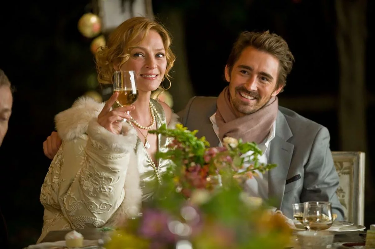 Ума Турман в фильме Свадьба Ума Турман в фильме Свадьба