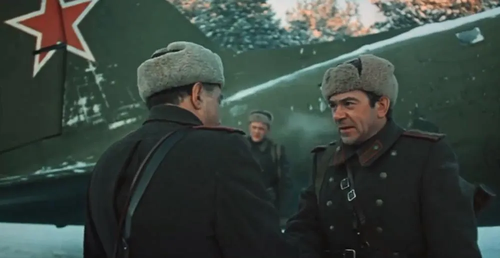 Вадим Яковлев в фильме Фронт в тылу врага