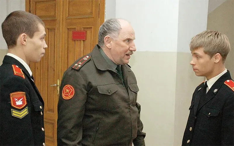 Валерий Баринов в сериале Кадетство