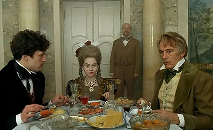 Василий Лановой в фильме Барышня-крестьянка Василий Лановой в фильме Барышня-крестьянка