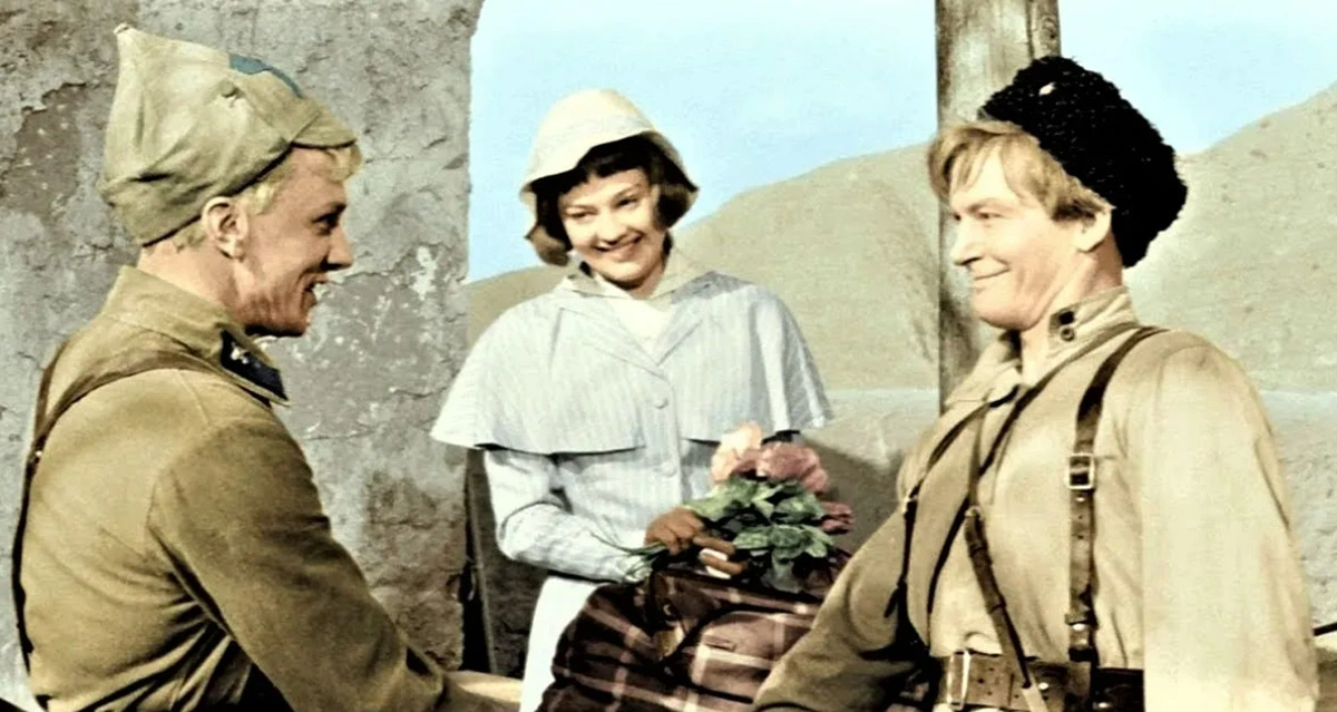 Василий Лановой в фильме Офицеры Василий Лановой в фильме Офицеры