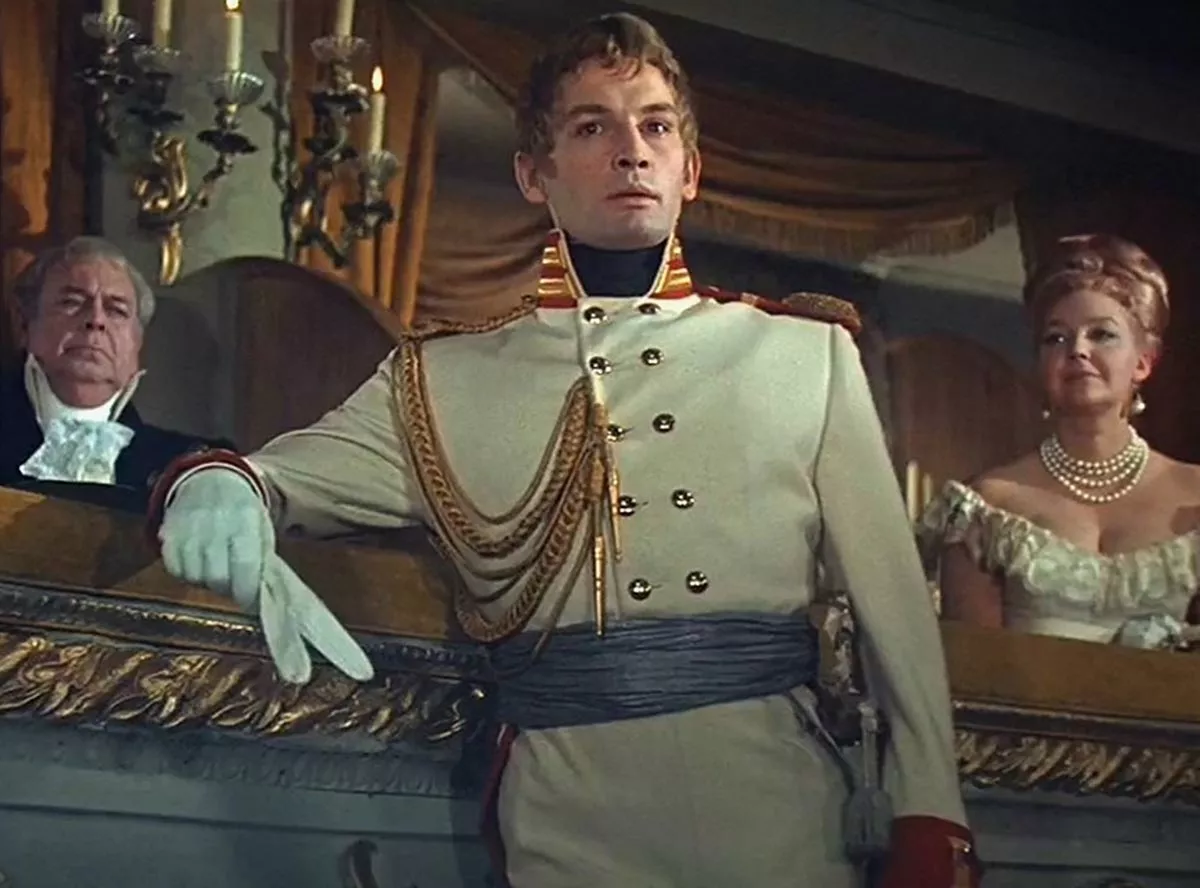 Василий Лановой в фильме Война и мир Василий Лановой в фильме Война и мир