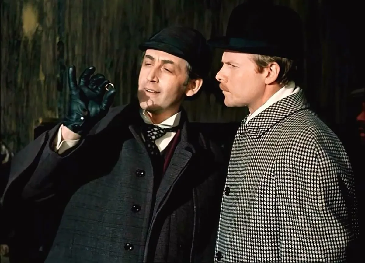 Василий Ливанов в фильме Приключения Шерлока Холмса и доктора Ватсона Василий Ливанов в фильме Приключения Шерлока Холмса и доктора Ватсона 2