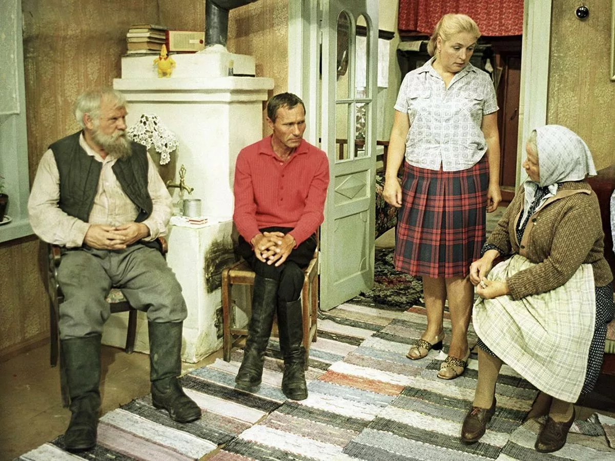 Василий Шукшин в фильме Калина красная 2