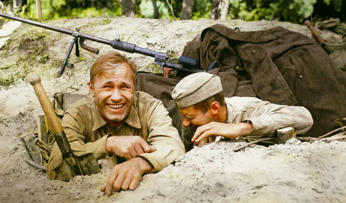 Василий Шукшин в фильме Они сражались за Родину 2