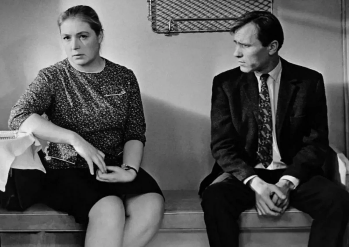 Василий Шукшин в фильме Печки-лавочки