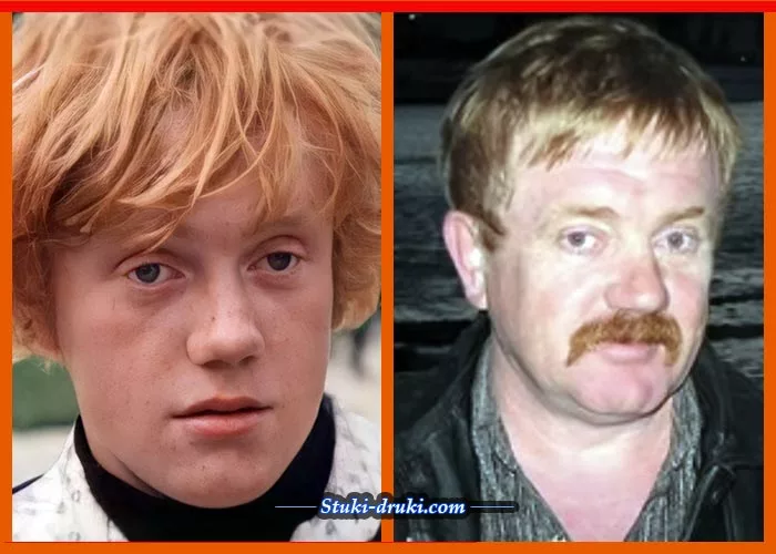 Василий Скромный тогда и сейчас Василий Скромный в детстве и сейчас