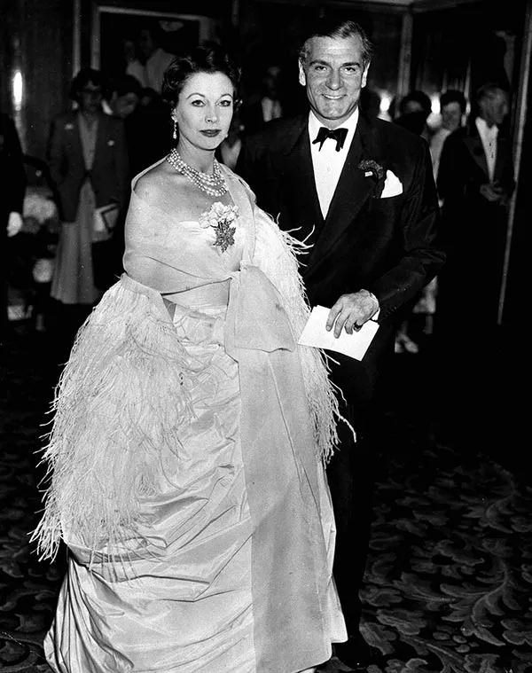 Вивьен Ли и Лоуренс Оливье 6