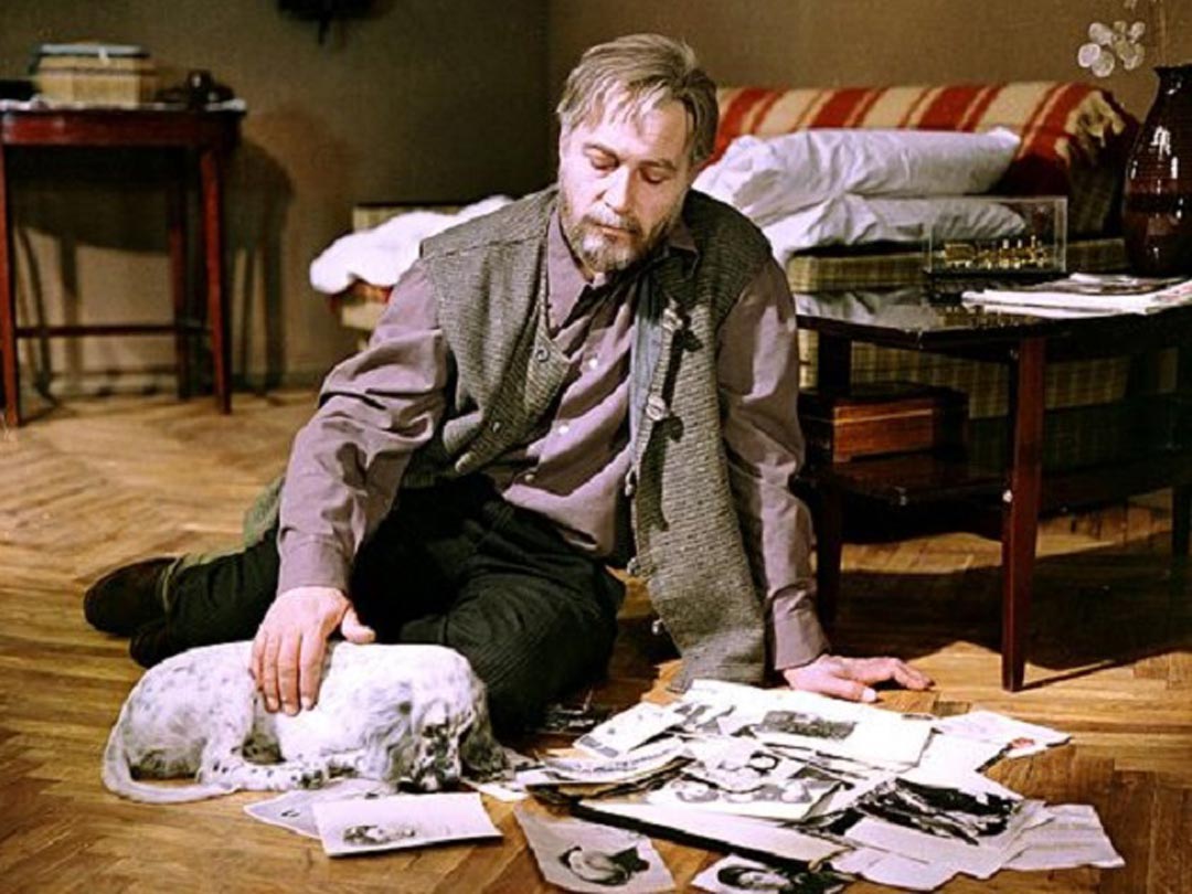 Вячеслав Тихонов в фильме Белый Бим Черное ухо Вячеслав Тихонов в фильме Белый Бим Черное ухо