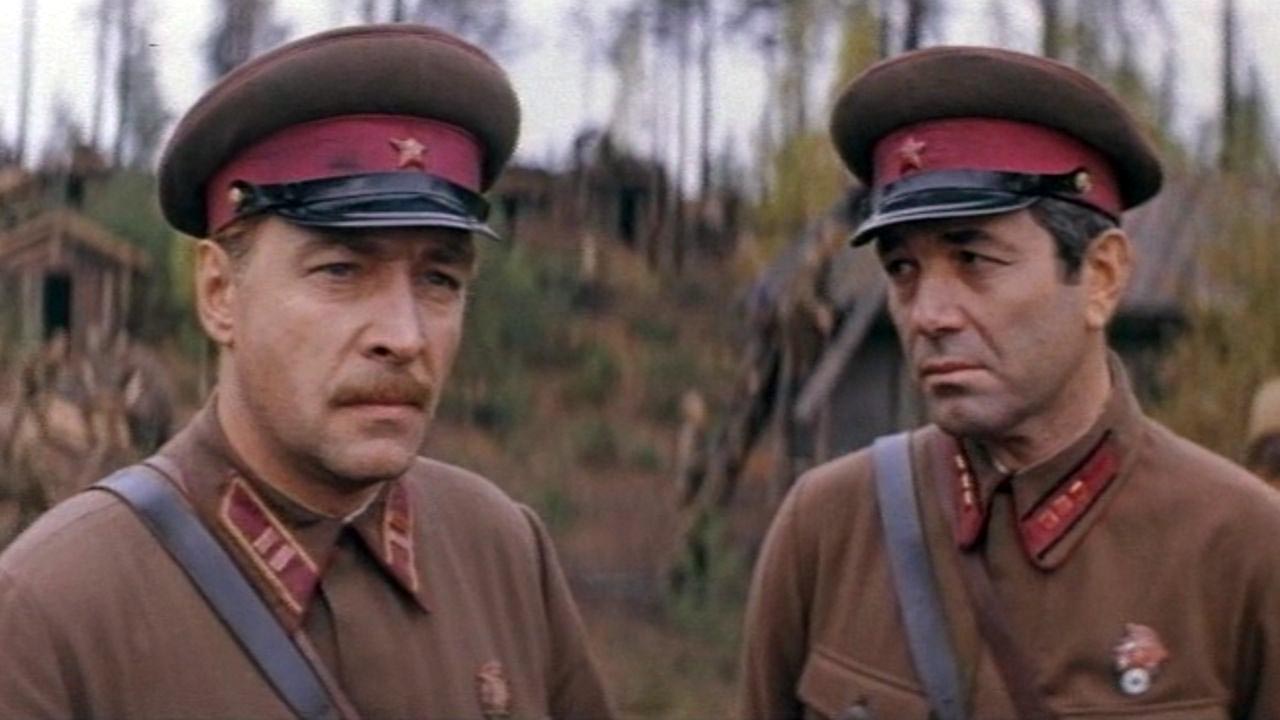 Вячеслав Тихонов в фильме Фронт без флангов Вячеслав Тихонов в фильме Фронт без флангов