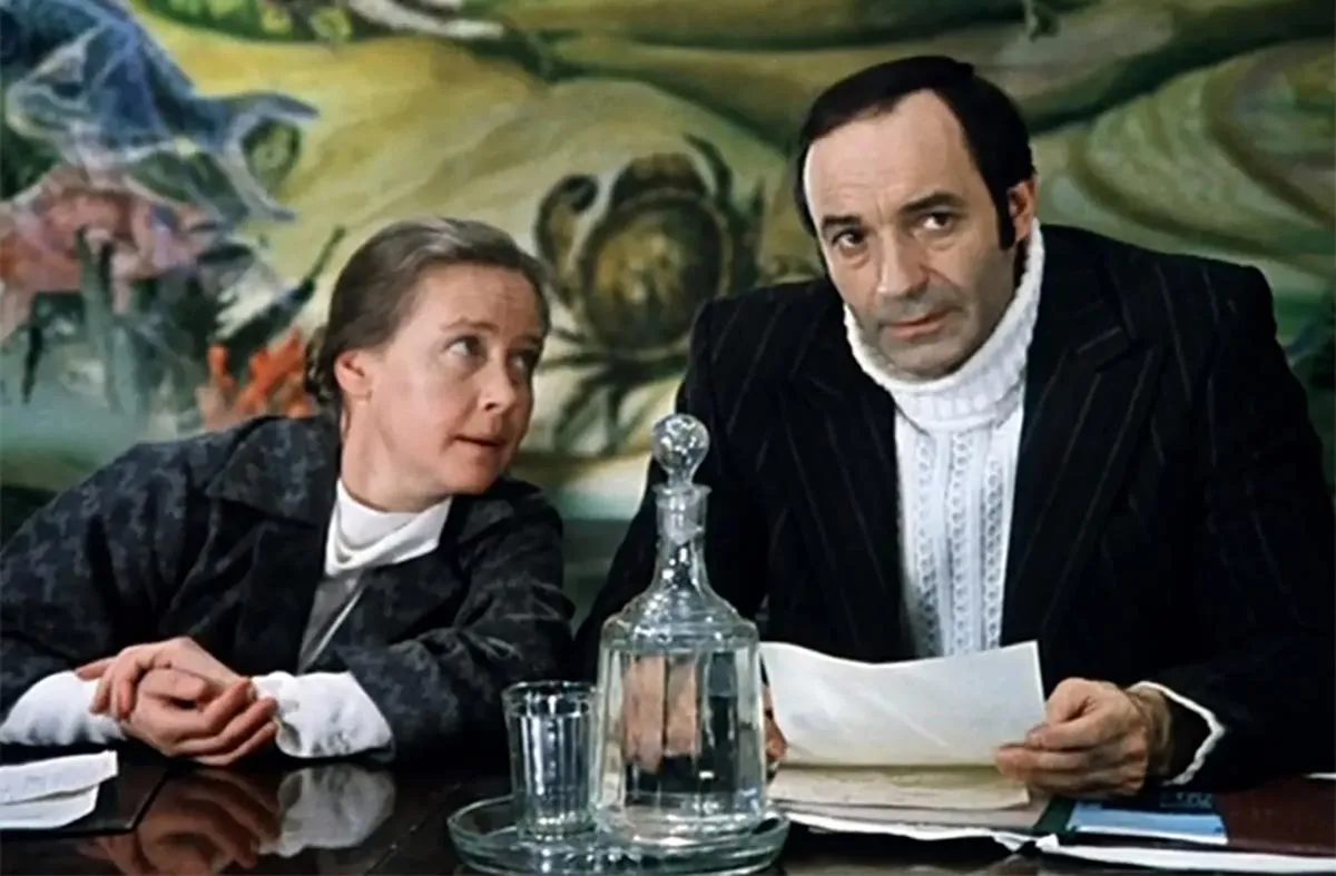 Валентин Гафт в фильме Гараж Валентин Гафт в фильме Гараж