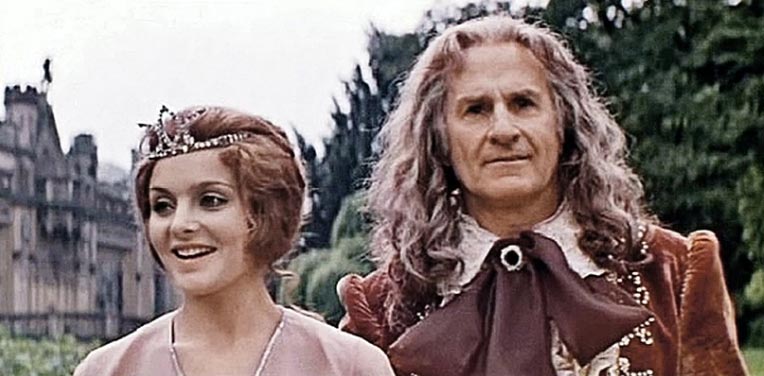 Владимир Зельдин в фильме Принцесса на горошине