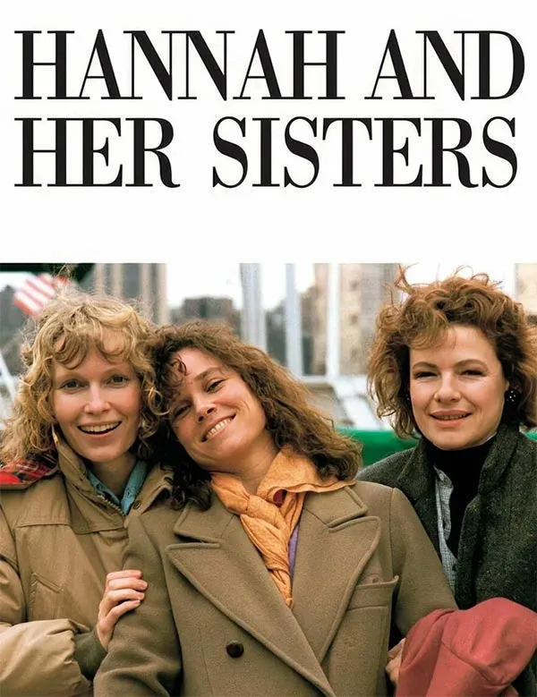 Постер фильма Вуди Аллена Ханна и ее сестры Постер фильма Вуди Аллена Ханна и ее сестры