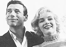 Ив Монтан и Мэрилин Монро