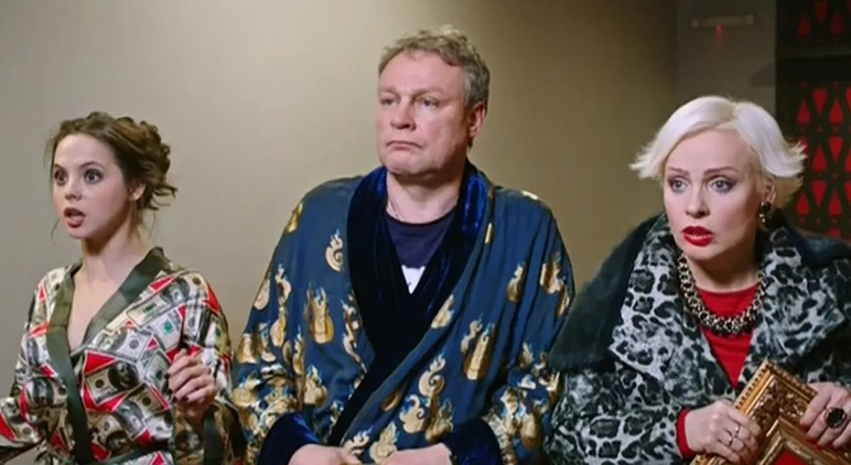 Жанна Эппле в фильме Беглые родственники