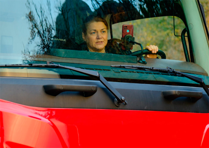 кадр Дальнобойщица 4