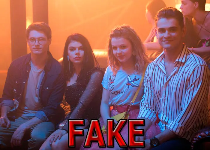 Кадр из сериала FAKE постер FAKE
