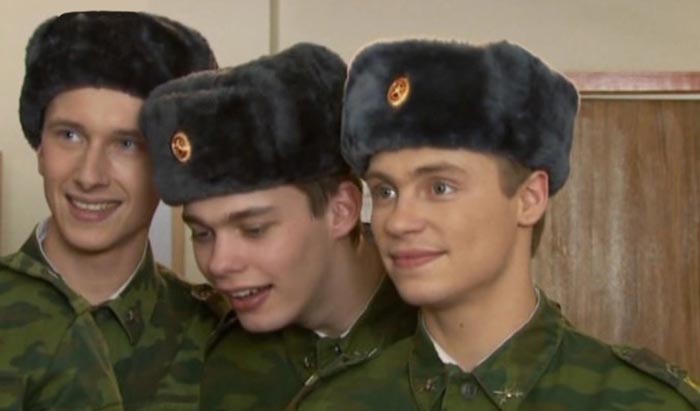 кадр Кремлёвские курсанты 3