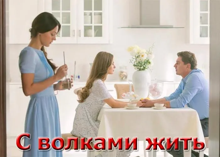 Кадр из сериала С волками жить постер С волками жить