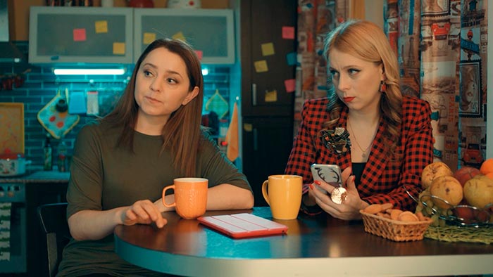 Кадр из сериала СашаТаня кадр СашаТаня 5