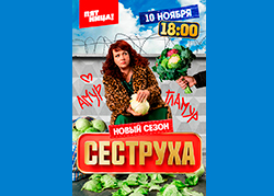 Сеструха 3 сезон
