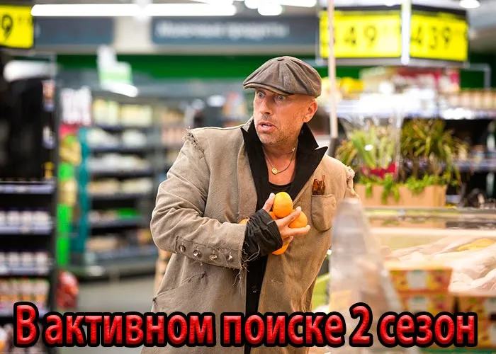 Кадр из сериала В активном поиске 2 сезон постер В активном поиске 2 сезон