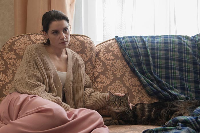 Кадр из сериала Женщина с котом и детективом 3 сезон кадр Женщина с котом и детективом 3 сезон 2